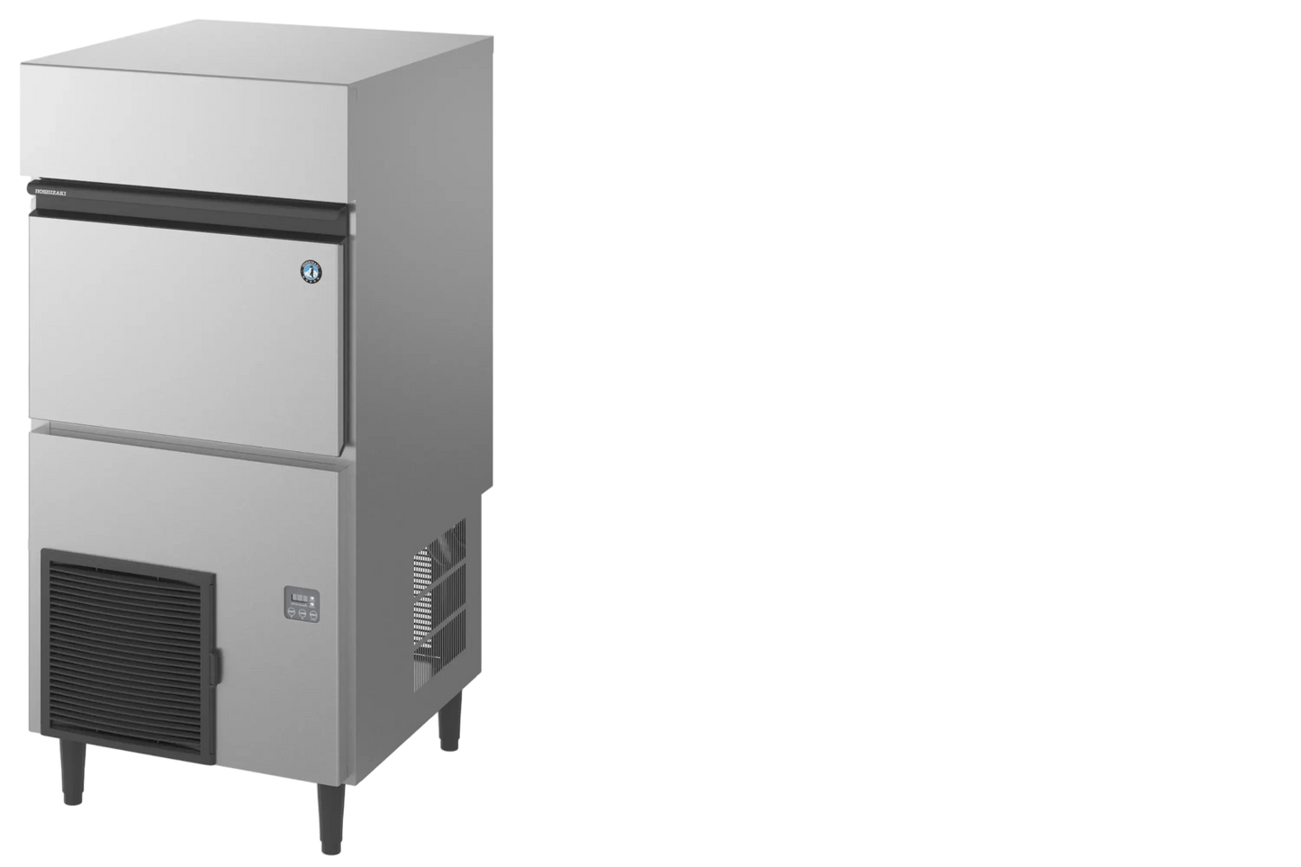 IJsblokjesmachine (halvemaan ijs) met ingebouwde opslagbunker KM-140C-HC-W