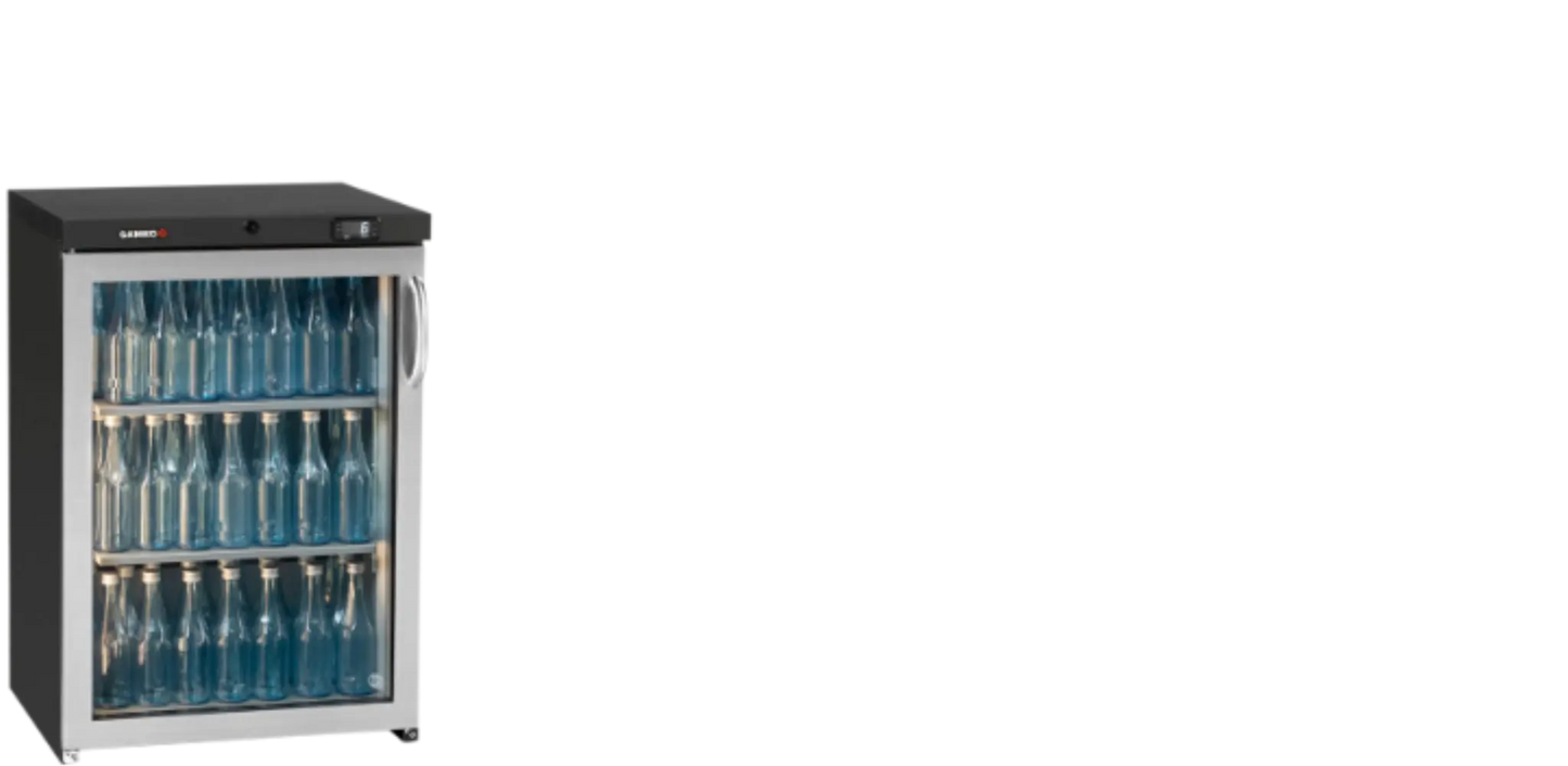 Gamko Maxiglass flessenkoeling LG3/150RGCS