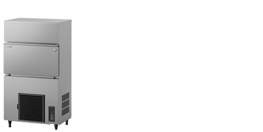 IJsblokjesmachine met ingebouwde opslagbunker IM-100PE