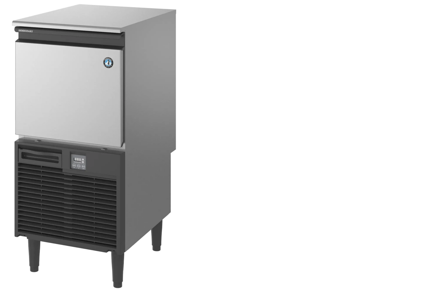 IJsblokjesmachine (halvemaan ijs) met ingebouwde opslagbunker KM-40C-HC