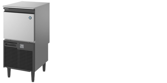 IJsblokjesmachine (halvemaan ijs) met ingebouwde opslagbunker KM-40C-HC