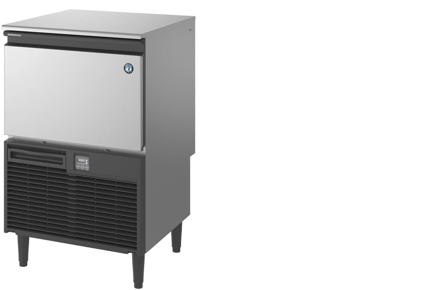 IJsblokjesmachine (halvemaan ijs) met ingebouwde opslagbunker KM-60C-HC