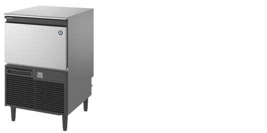 IJsblokjesmachine (halvemaan ijs) met ingebouwde opslagbunker KM-80C-HC