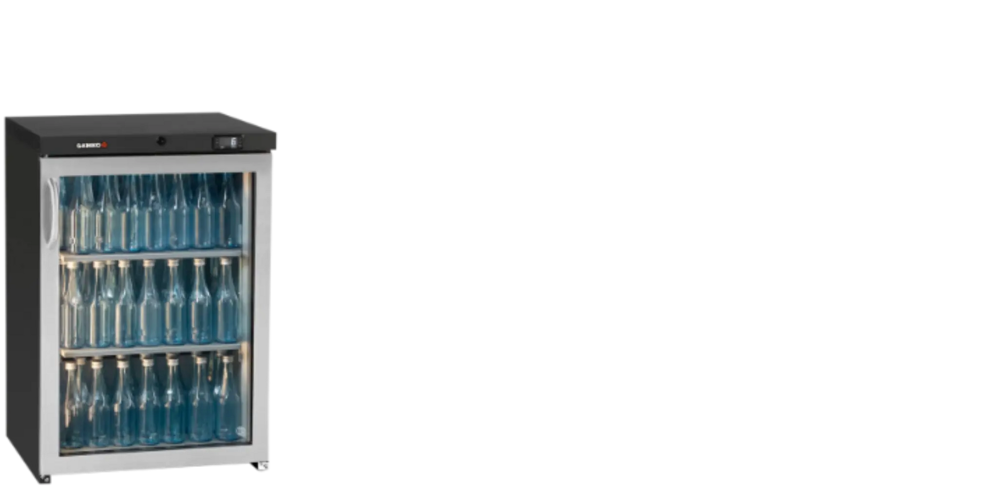 Gamko Maxiglass flessenkoeling LG3/150LGCS