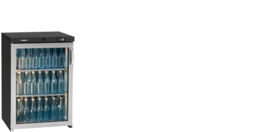 Gamko Maxiglass flessenkoeling LG3/150RGCS