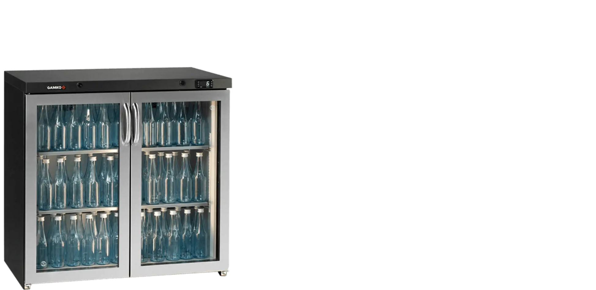 Gamko Maxiglass flessenkoeling LG3/250GCS