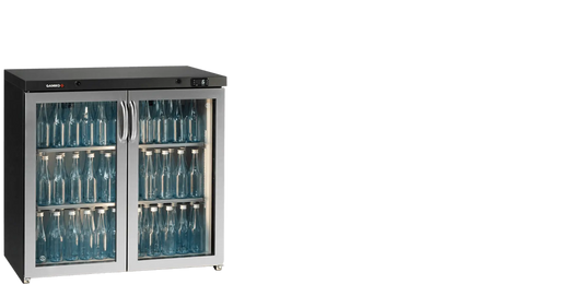 Gamko Maxiglass flessenkoeling LG3/250GCS