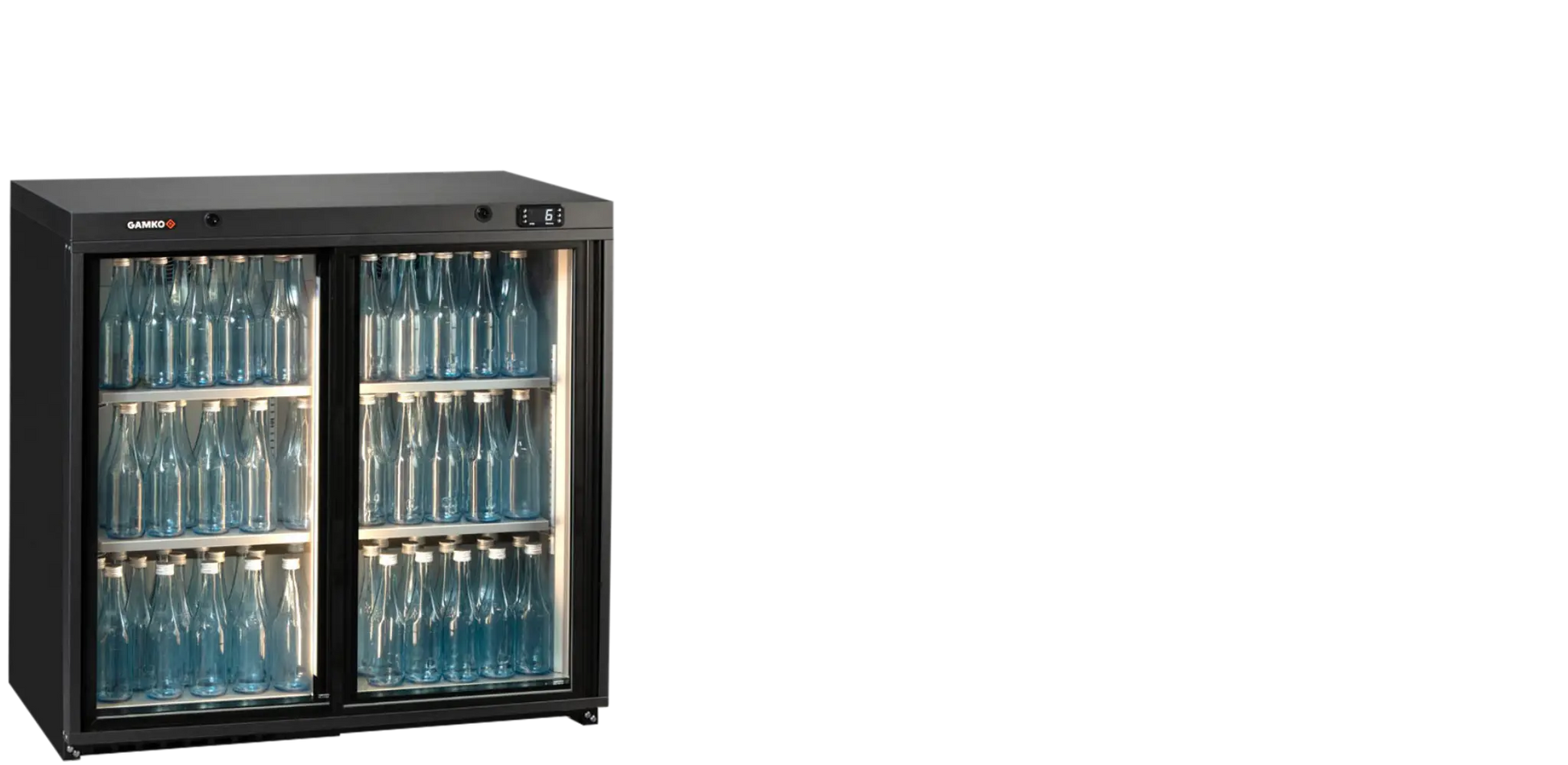 Gamko Maxiglass flessenkoeling LG3/250SD