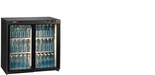 Gamko Maxiglass flessenkoeling LG3/250SD