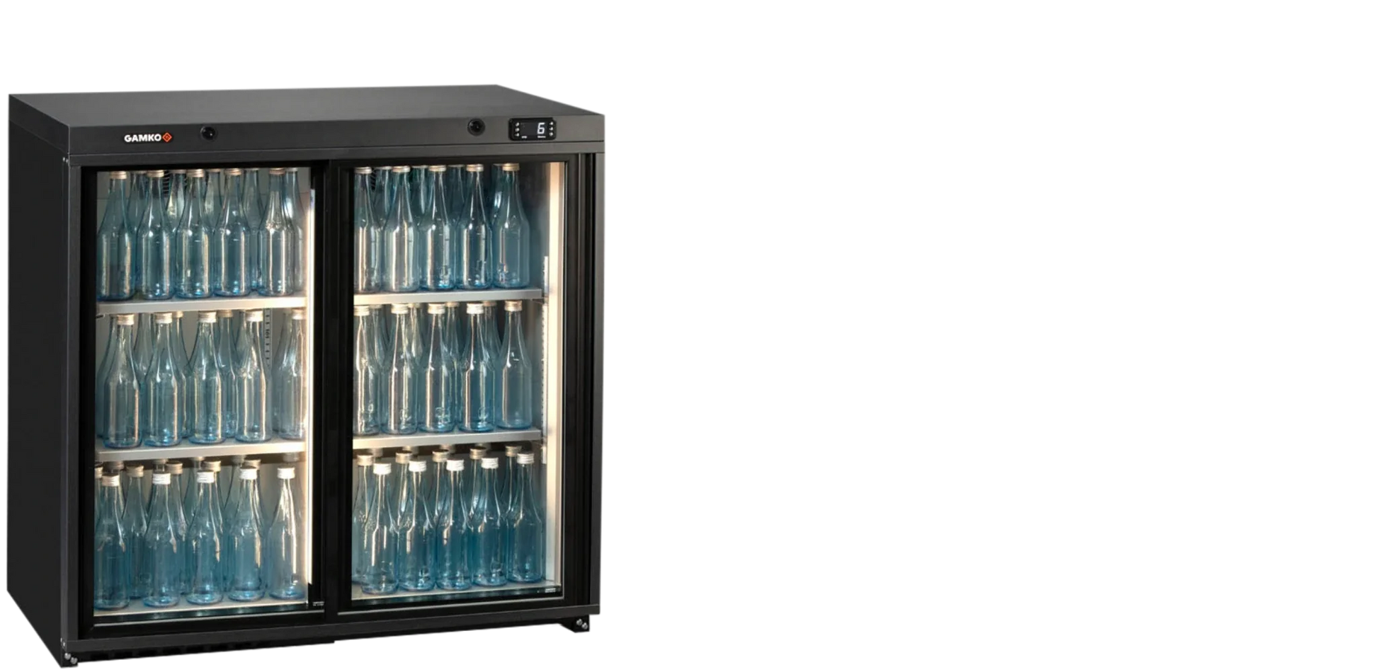 Gamko Maxiglass flessenkoeling MG3/250SD