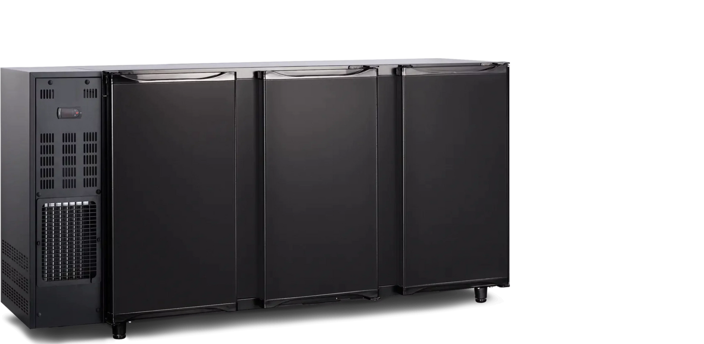 Tefcold Barkast met volle deuren TBC3 177B